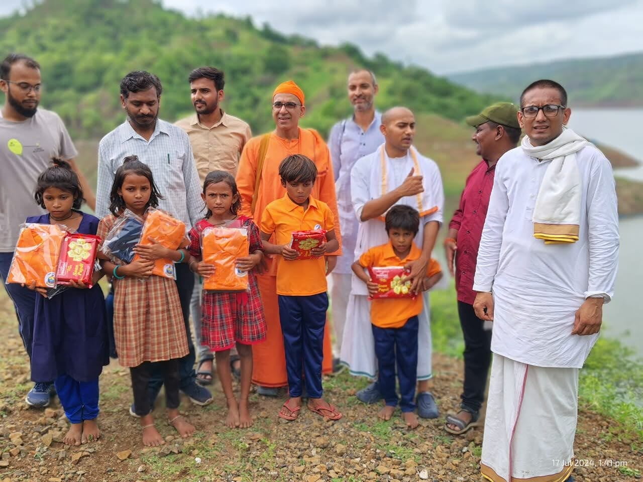 Distress Relief in Kotbandhani village of Barwani District, M.P. on July 17,2024